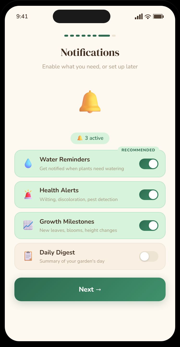 Configure notifications